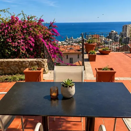 Grande Terrasse Avec Belle Vue Sur Monaco * Beausoleil